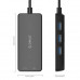 USB 3.0 картридер/USB-хаб H3TS-U3 (SD & MicroSD)