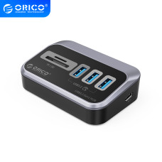 3-Портовий конценторатор USB 3.2 ORICO з картридером (ORICO-M3U3-3TS)